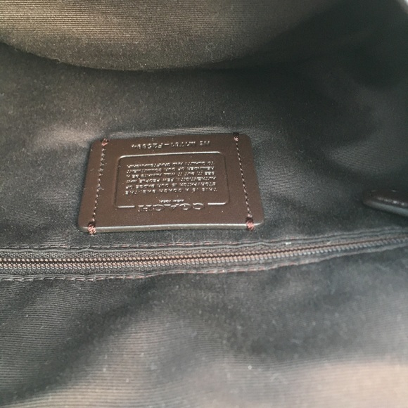 Coach Lexy Floral Pebble Leather Chain Shoulder Bag Purse Cream Flowers Large - Picture 7 of 12